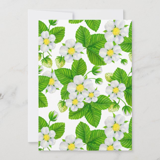 Carte Jardin de fraises 2 (Devant)