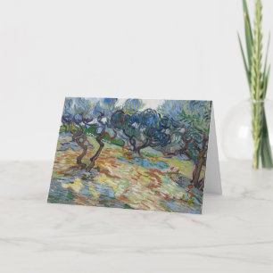Carte Jardin de Gethsémani, Mont des Oliviers par van Go
