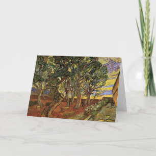 Carte Jardin de l'hôpital Saint-Paul par Vincent van Gog
