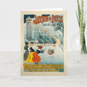 Carte Jardin de Paris   Georges Meunier