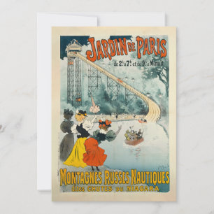 Carte Jardin de Paris   Georges Meunier