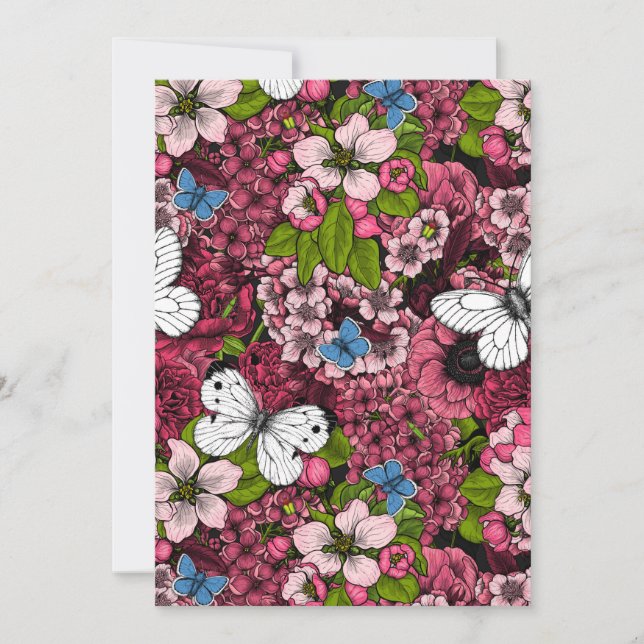 Carte Jardin de printemps 2 (Devant)