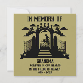 Carte Jardin des Mémoire Funérailles