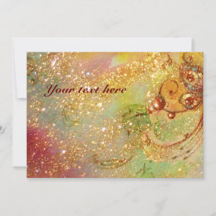 CARTE JARDIN DES OMBRES PERDUES / MONOGRAMME PAPILLON