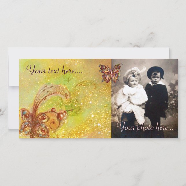 CARTE JARDIN DES OMBRES PERDUES, PLANTE MAGIQUE DE BOUTE (Devant)