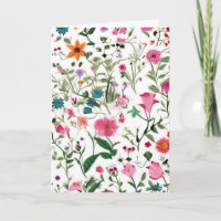 Jardin Fleur sauvage d'été pour Anniversaire