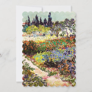 Carte Jardin Floral Van Gogh À Arles Art Floral