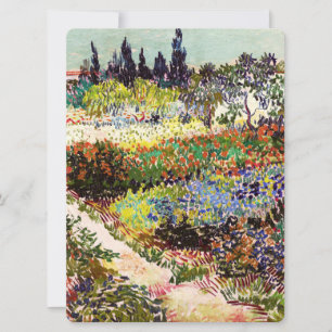 Carte Jardin Floral Van Gogh À Arles Art Floral