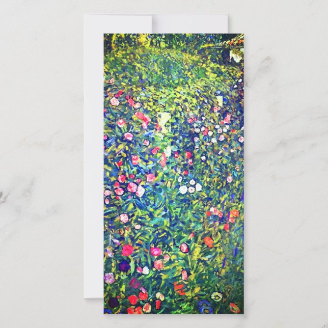 Carte Jardin italienne Gustav Klimt (Devant)