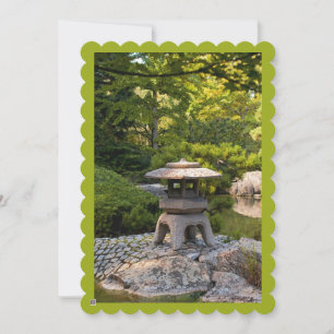 Carte Jardin Japonais - Esthétique Traditionnelle