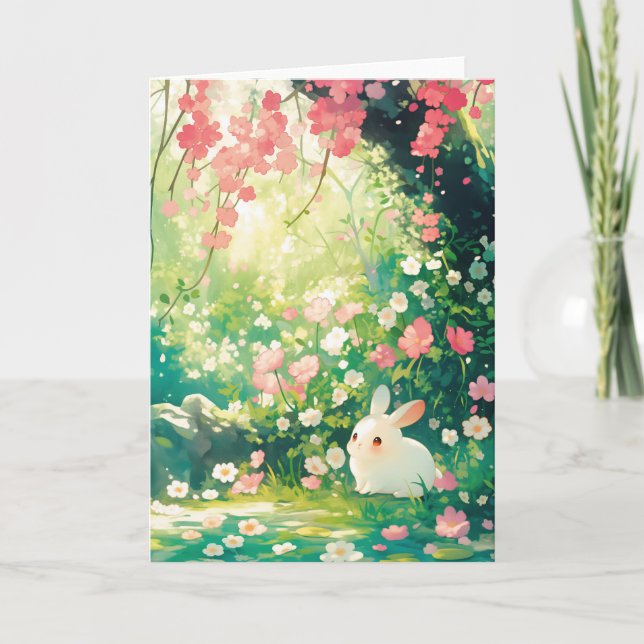 Carte Jardin lapin des rêves (Devant)