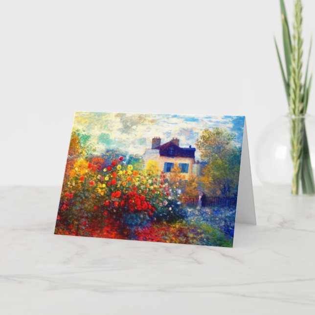 Carte jardin lumineux d'artistes  (Devant)