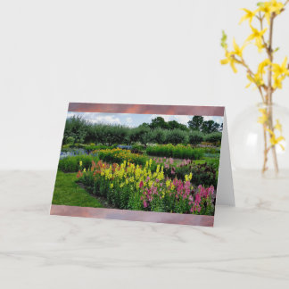 Carte Jardin toute occasion (vide à l'intérieur)