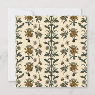 Carte Jardin vintage