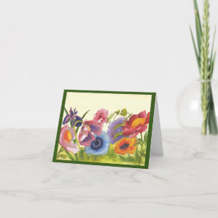 Carte Jardinage de l'énergie des fleurs