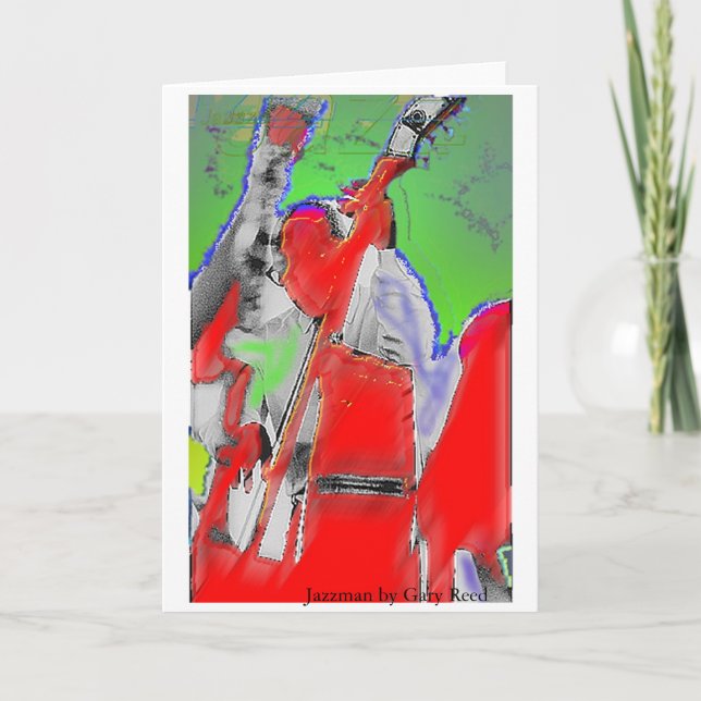 Carte Jazzman (Devant)