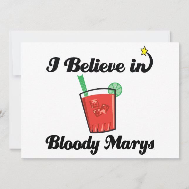 Carte je crois aux marys sanguinaires (Devant)
