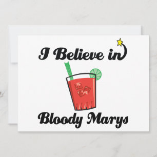 Carte je crois aux marys sanguinaires