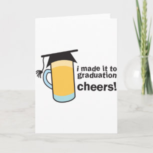 Carte Je l'ai fait aux ACCLAMATIONS d'obtention du