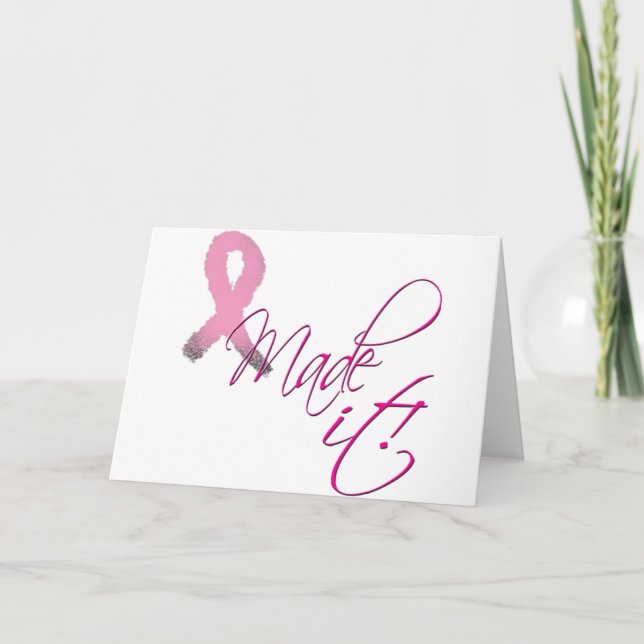 Carte Je lui ai fait le cancer du sein (Devant)