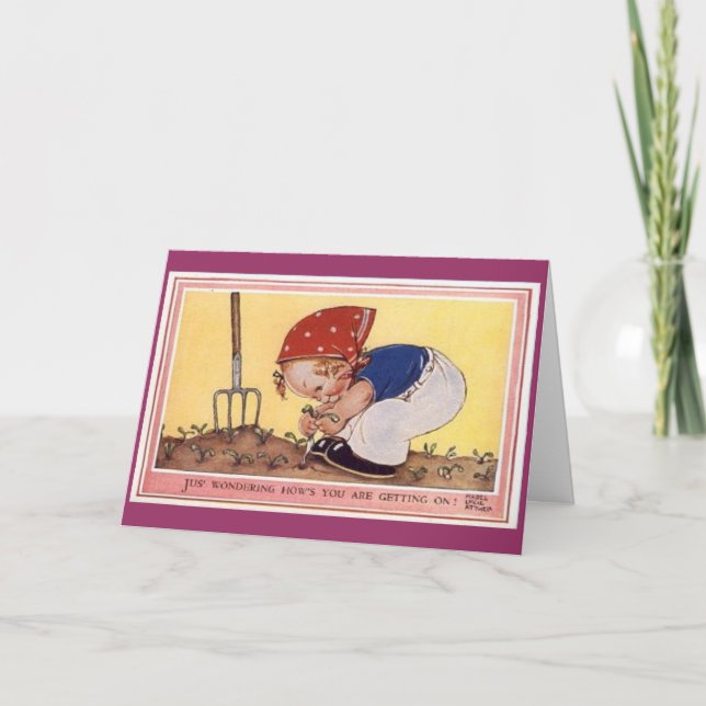 Carte Je Me Demande À Propos De Vous (Devant)