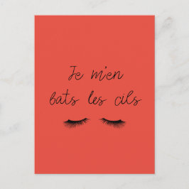 Carte Je m'en bats les