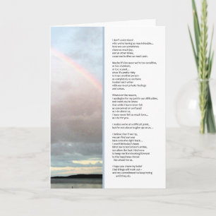 Carte Je ne comprends pas...les relations