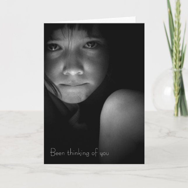 Carte Je pense à toi (Devant)