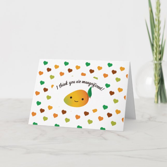 Carte Je pense que vous êtes la Saint-Valentin magnifiqu (Devant)