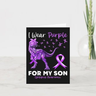 Carte Je Porte Du Violet Pour Mon Fils Sensibilisation À