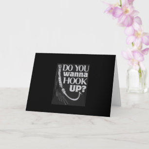 CARTE **JE ROMANQUE MON PÊCHEUR** POUR SON ANNIVERSAIRE 