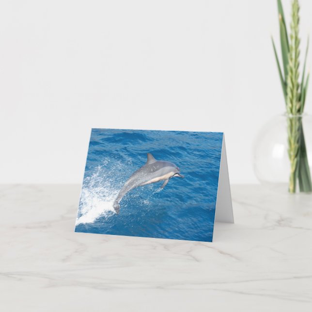 Carte Je saute pour la joie de saluer (Devant)