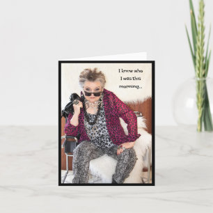 Carte Je Savais Qui J'Étais Ce Matin