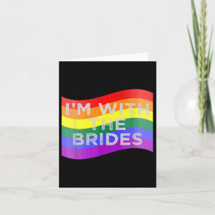 Carte Je Suis Avec La Chemise Du Mariage Gay Gay Mariage