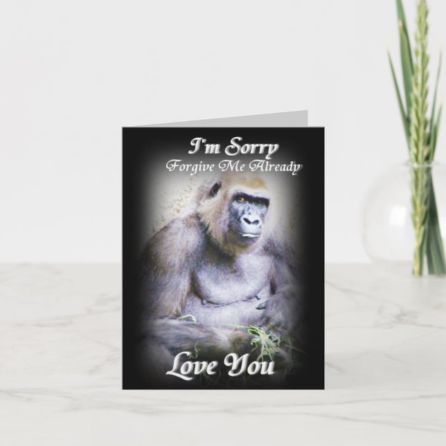 Carte Je suis désolé, je t'aime_ (Devant)