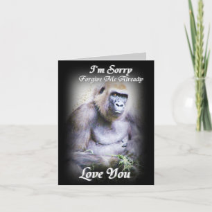 Carte Je suis désolé, je t'aime_