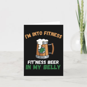 Carte Je suis en forme d'adapter cette bière dans mon pe