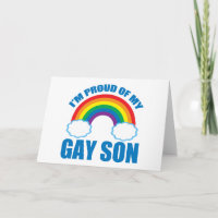 Je suis fier de mon fils gay LGBTQ Maman Papa Pare