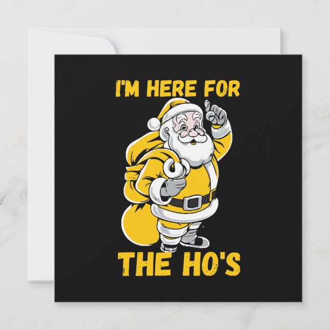 Carte Je suis là pour Ho (Devant)