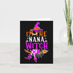 Carte Je suis le tee-shirt de sorcière Nana drôle de fam