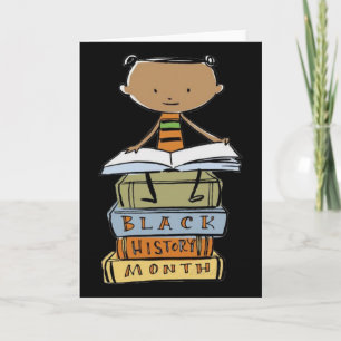 Carte Je suis l'histoire noire Fierté noire afro-américa