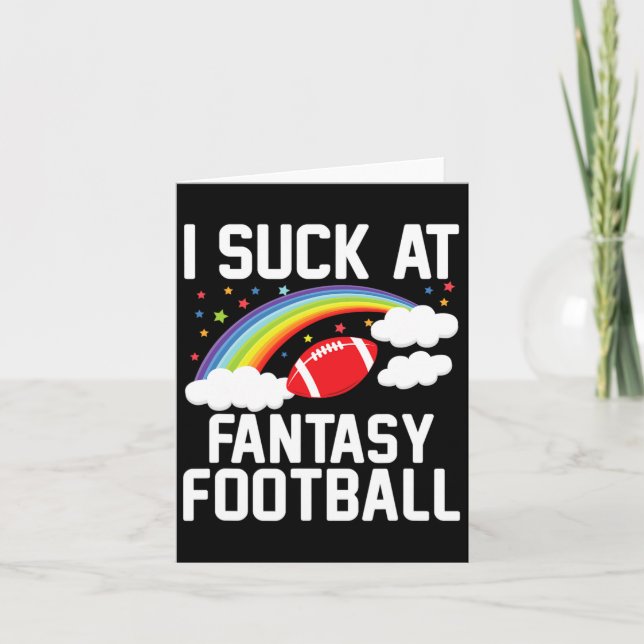 Carte Je suis Momma Homme Imaginaire de football Loser - (Devant)