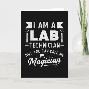 Carte Je Suis Technicien De Laboratoire Technique