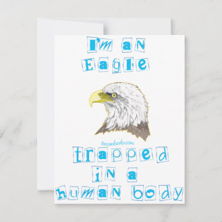 Carte Je suis un aigle
