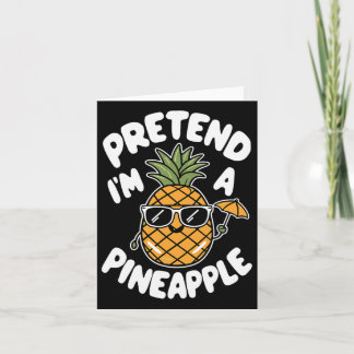 Carte Je suis un ananas