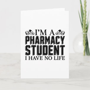 Carte Je suis un étudiant en pharmacie Technicien techni