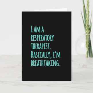 Carte Je suis un thérapeute respiratoire