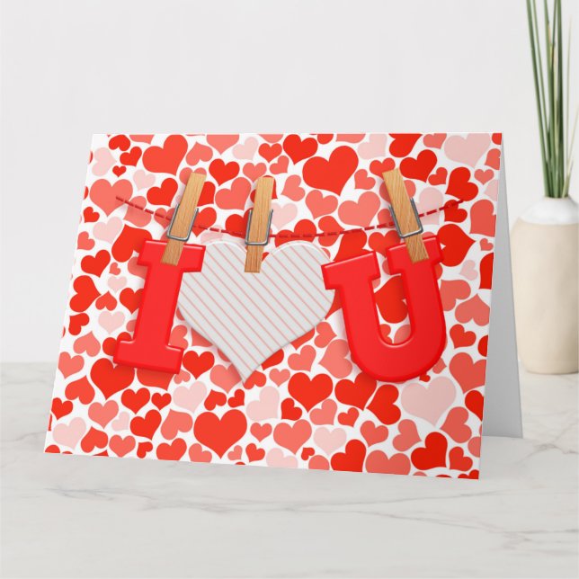 CARTE JE T'AIME (Devant)