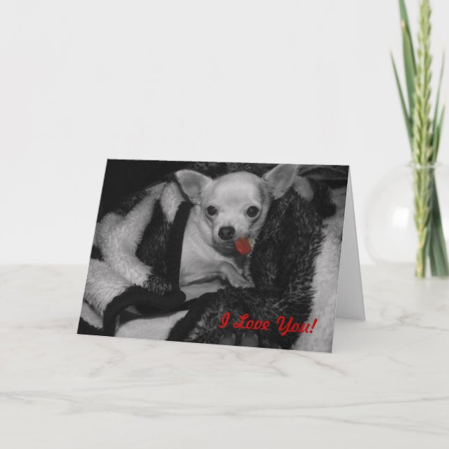 Carte Je t'aime ! (Devant)