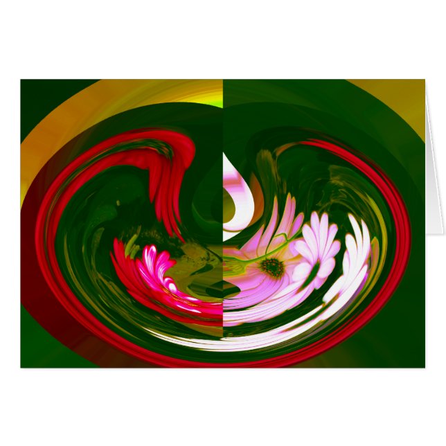 Carte 'Je t'aime' (Devant horizontal)